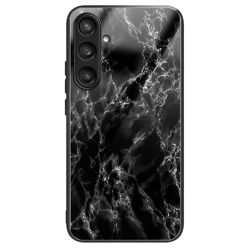 For Samsung Galaxy S23 FE Cell Phone Case Tempered Glass Pattern Printing Anti-drop Cover For Samsung Galaxy S23 FE Cell Phone Case Tempered Glass Pattern Printing Anti-drop Cover